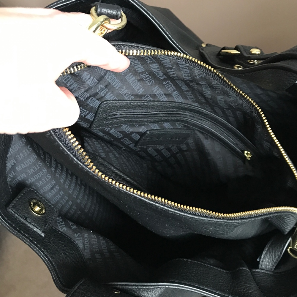Steve Madden Leather woven purse - Picture 5 of 5